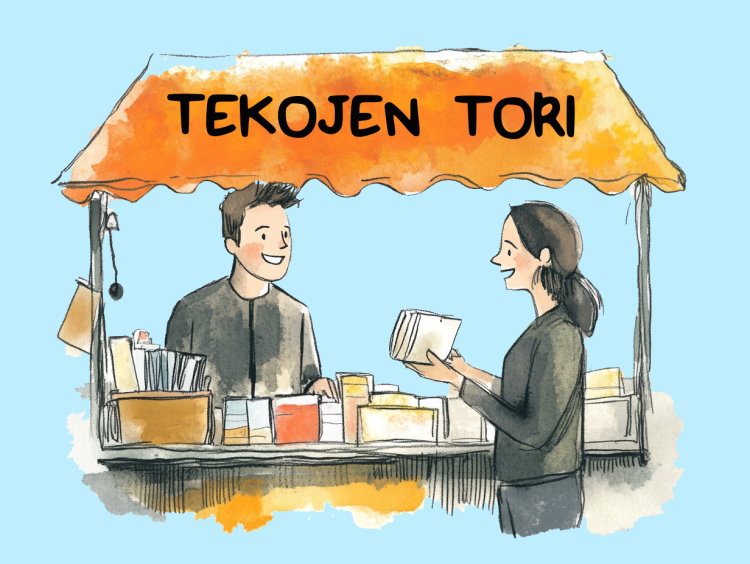 Tekojen torin keskustelutilaisuus Tekojen tori