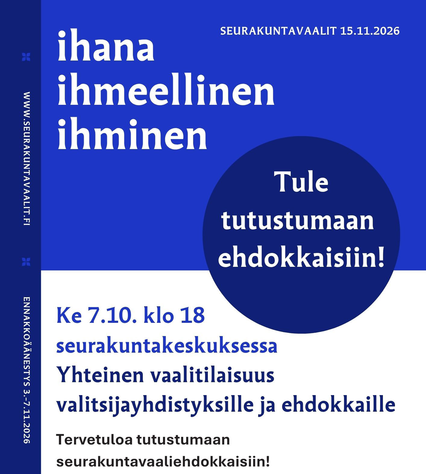 Vaalitilaisuus
