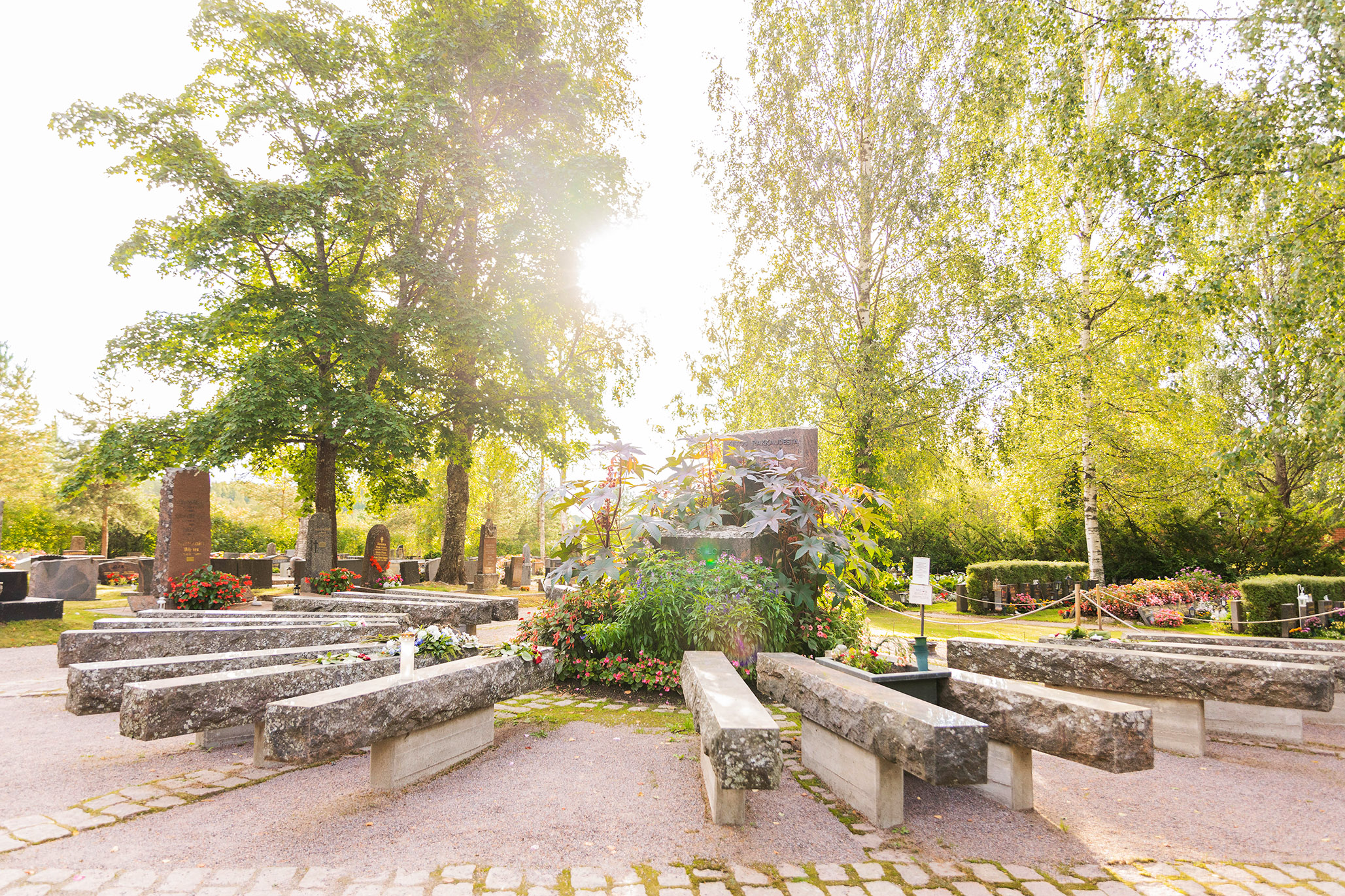 Hautausmaan muistelupaikka
