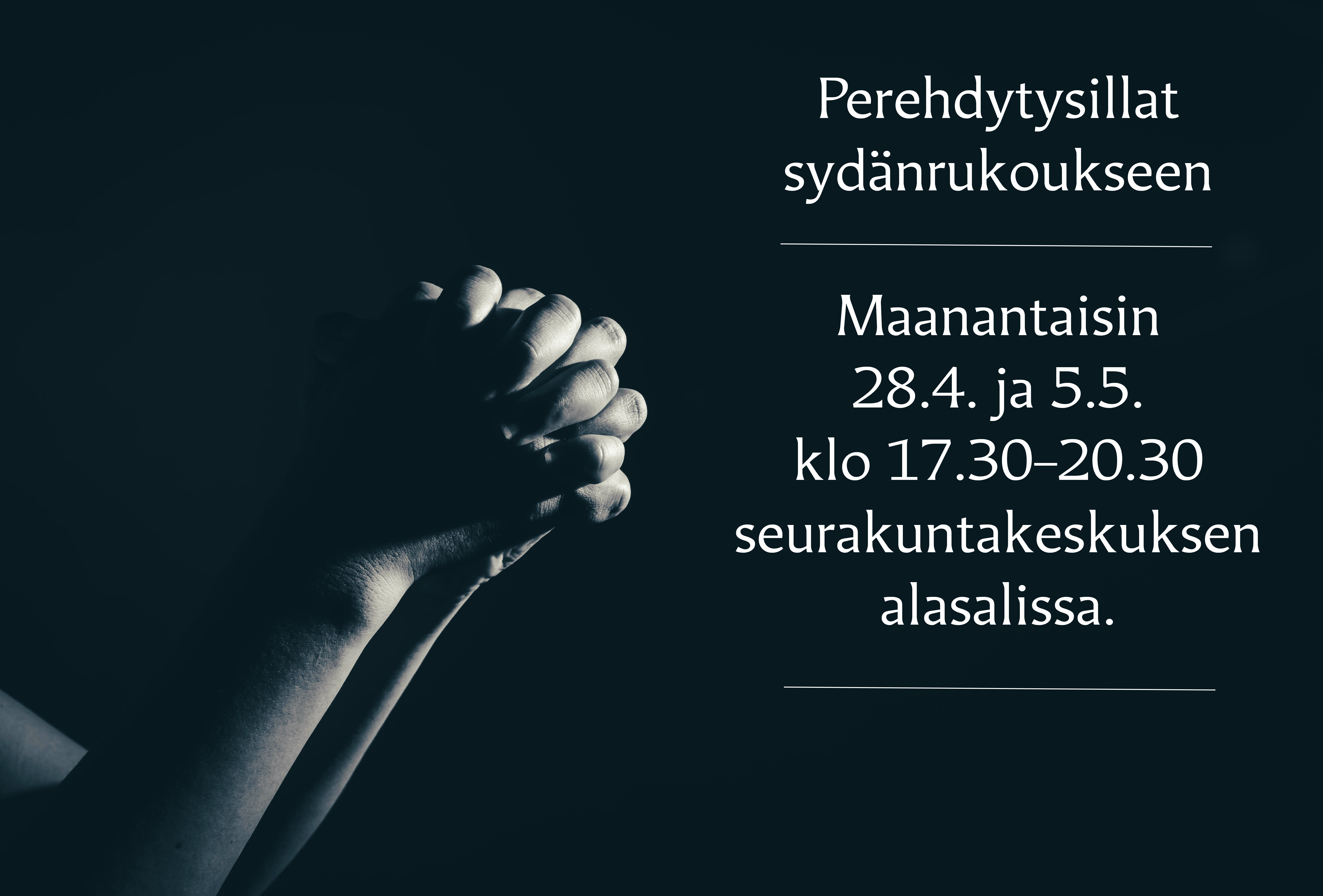 Rukoilevat kädet.